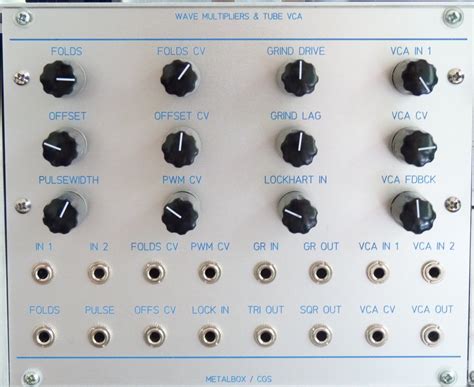 metal box tube vca|Metalbox Wave Multipliers & Tube VCA .